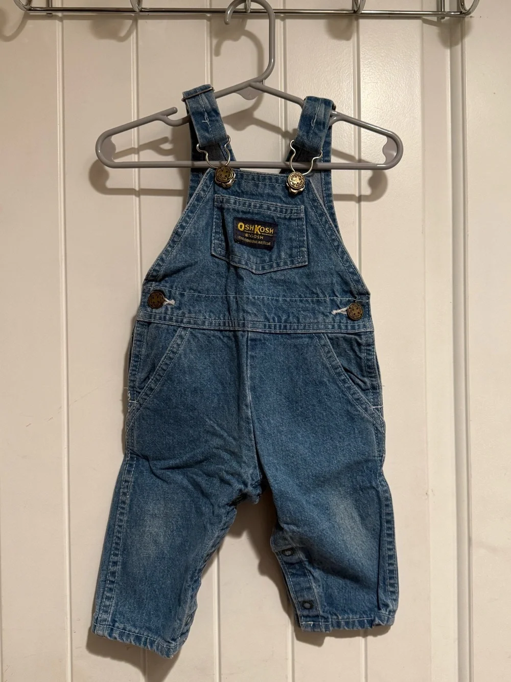 OshKosh B'gosh Classic Denim Overalls in Blue